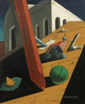 ジョルジョ・デ・キリコ Painting - 王の邪悪な天才 ジョルジョ・デ・キリコ 形而上学的シュルレアリスム